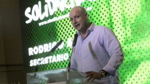 Rodrigo Alonso, portavoz de Solidaridad
