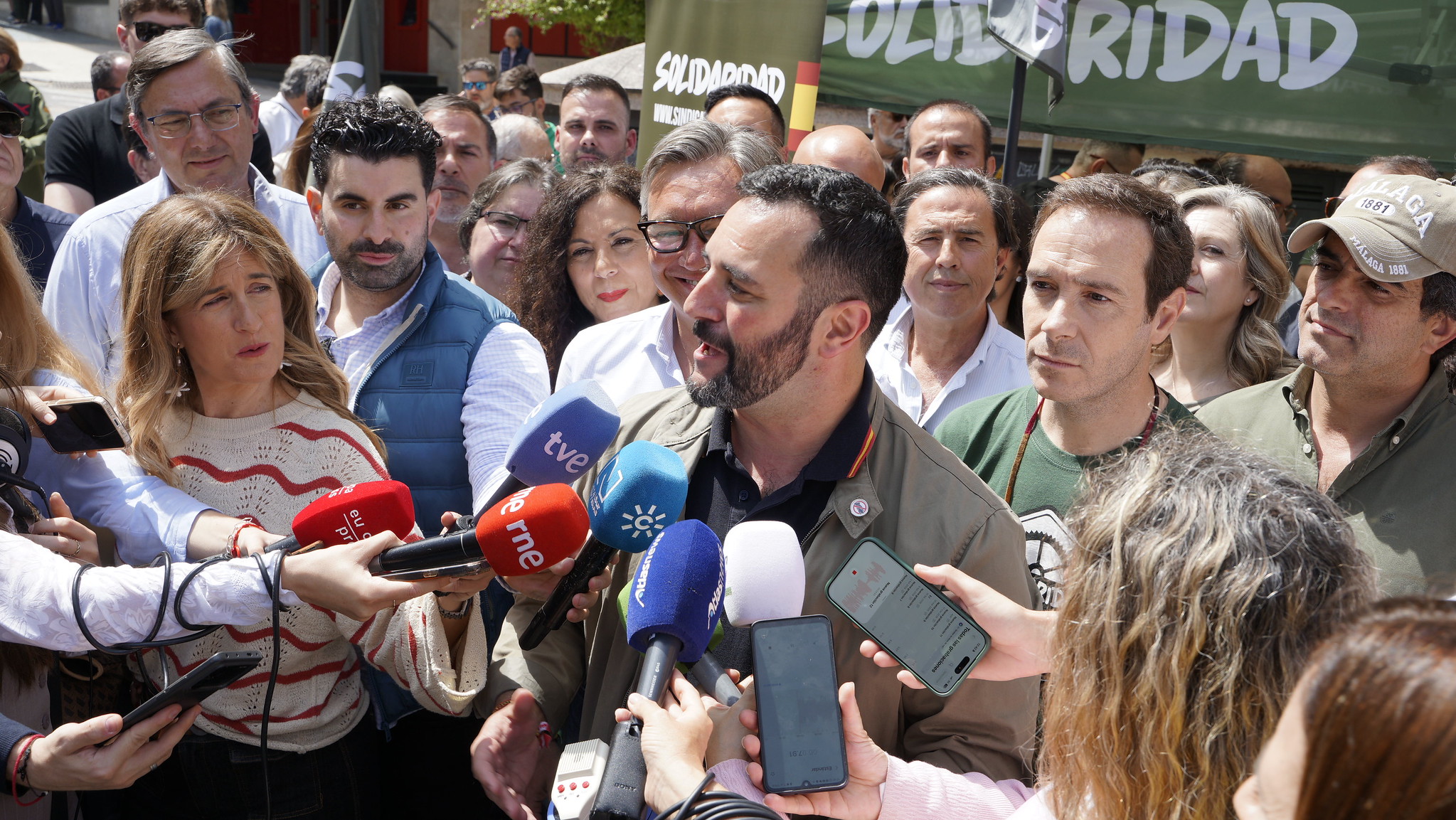 El secretario general de SOLIDARIDAD, Jordi de la Fuente, visita Ceuta el 23 de septiembre